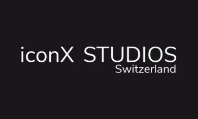 iconx STUDIOS brand SMALL BLACK