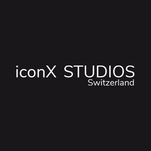 iconx STUDIOS brand SMALL BLACK